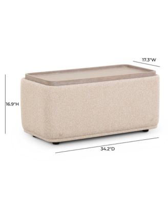 Sylvie Boucle Ottoman Table