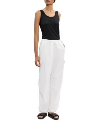 Sweater Trim Double Scoop Tank