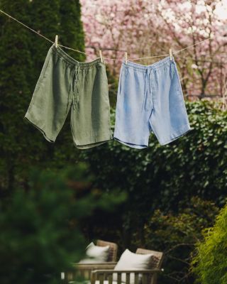 Linen 9" Resort Shorts