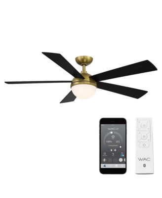 Smart Fans Eclipse 54in 3000K LED Indoor or Outdoor Smart Home Ceiling Fan
