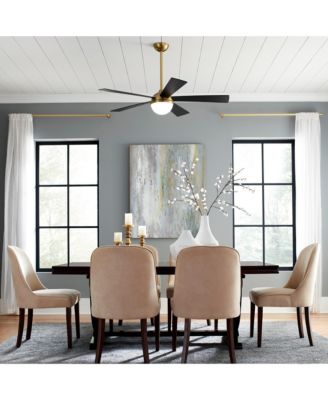 Smart Fans Eclipse 54in 3000K LED Indoor or Outdoor Smart Home Ceiling Fan