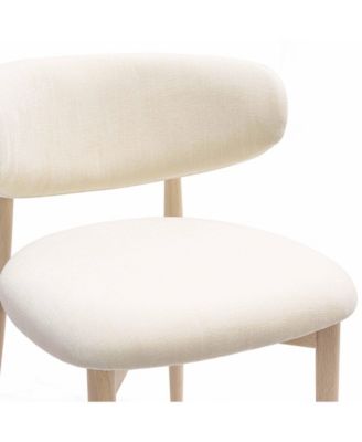 Zinea Performance Textured Velvet Counter Stool