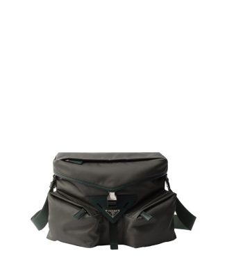 Prada Re-Nylon And Leather Shoulder Bag | Bloomingdale's