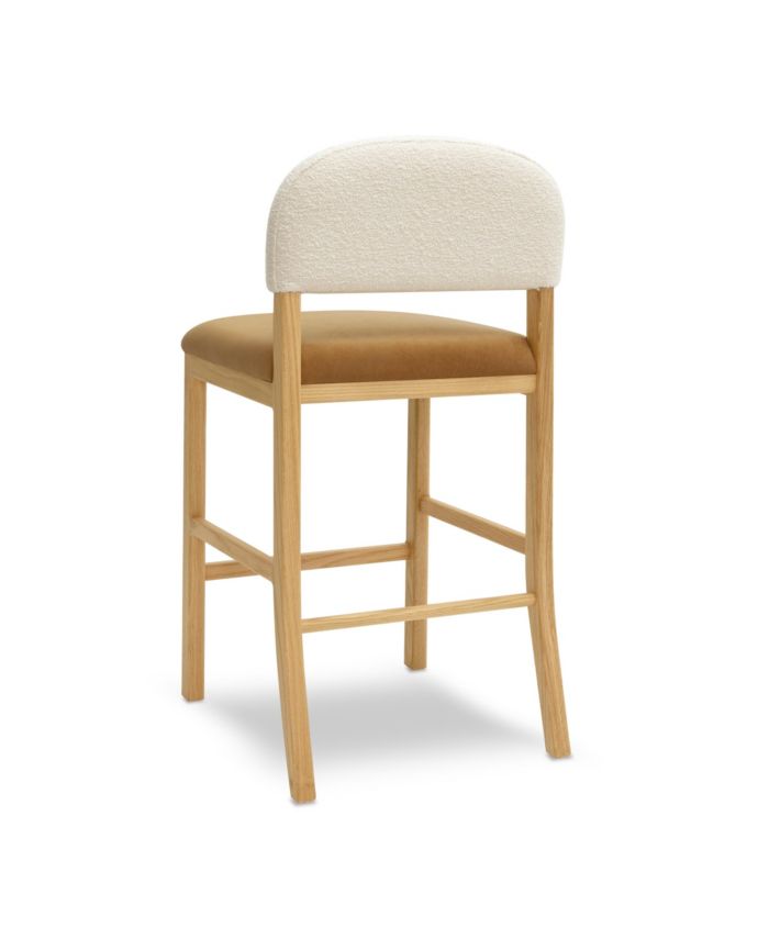 Calla Performance Velvet Counter Stool