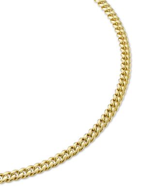 Miami Cuban Link Chain in 14K Yellow Gold, 22"  