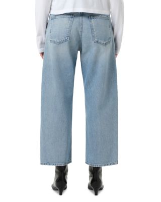 Arc Mid Rise Crop Wide Jeans in Orten