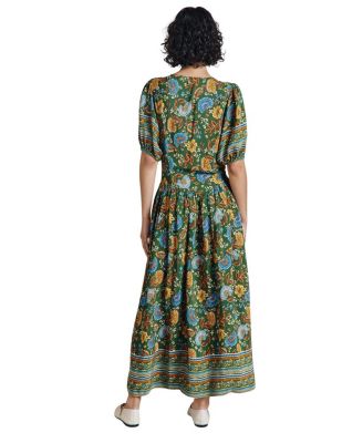 Christy Crepe Midi Tea Dress