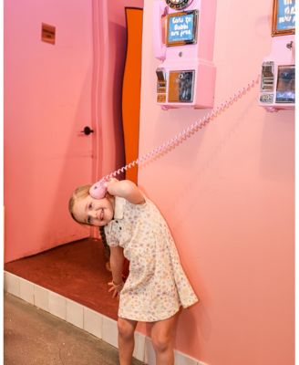 Girls' Pretty Garden Short Sleeve Dress - Little Kid