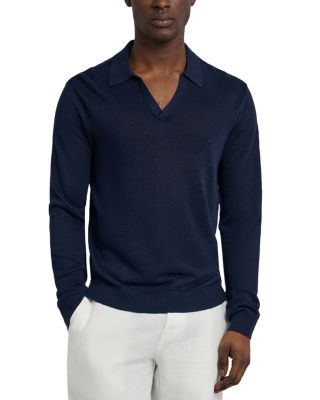 Onia - Johnny Linen Polo Sweater