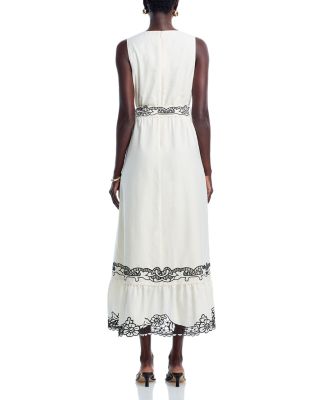 Poppy Embroidered Maxi Dress