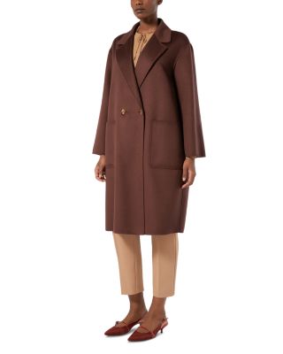Marina Rinaldi - Wool Double Breasted Coat