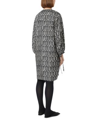 Ottone Black Silk Dress