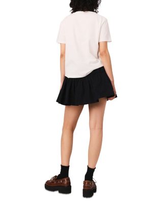 Tee with Embroidered Paris Logo