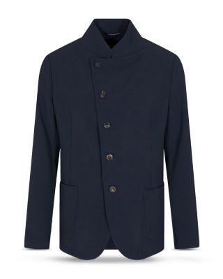 Guru Collar Asymmetrical Blazer