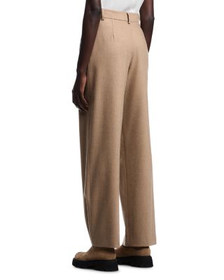 Icon Wool Blend Pleated Pants