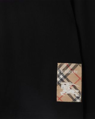 Boys' Check Label Cotton Top - Little Kid, Big Kid