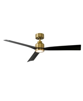  Smart Fans Clean 52 in 3000K LED Indoor or Outdoor Smart Home Ceiling Fan