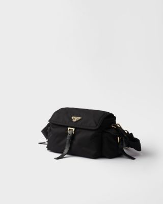  Explore Medium Re-Nylon Shoulder Bag With Flap