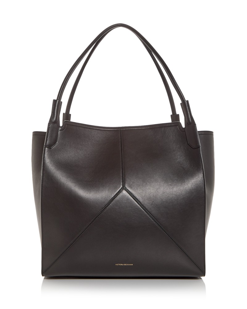 Victoria Beckham Victoria Leather Tote in Black