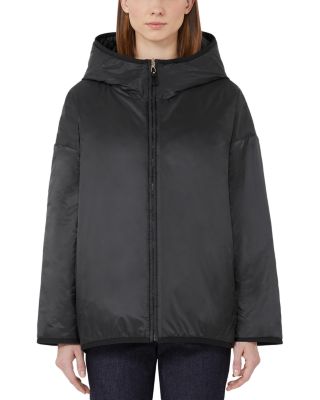 Diamond Quilted Hooded Jacket