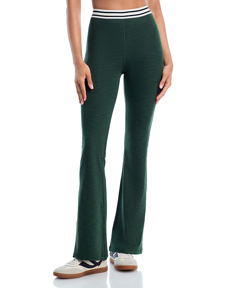 Splits59 Raquel Flare Leg Leggings In Green