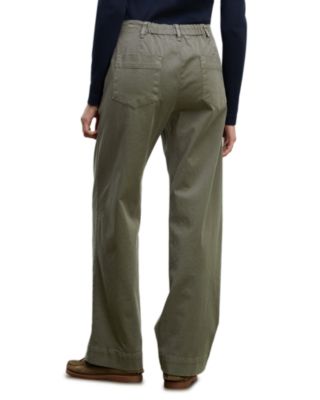 Wide Leg Chino Pants