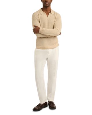 Featherweight Cashmere Polo Sweater