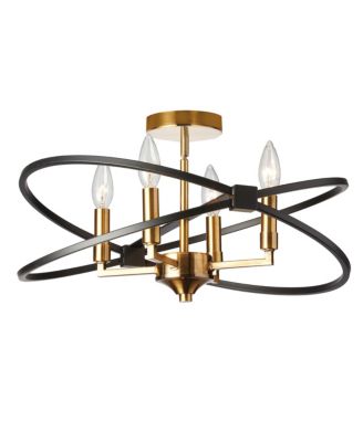 Paloma 4 Light Semi Flush Mount