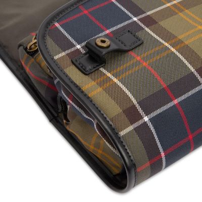 Tartan Hanging Washbag