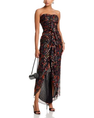 Printed Goldie High Low Dress