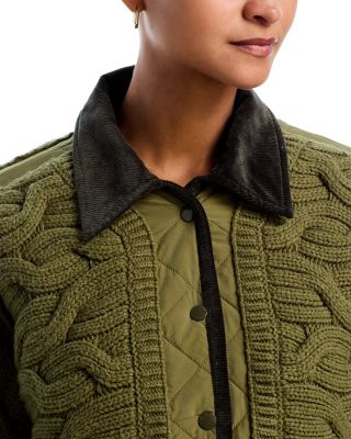 Ivy Mixed Media Jacket - Exclusive