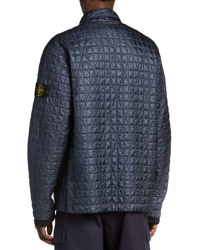 Coated Quilted Jacket