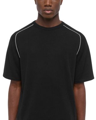 Contrast Wool Tee