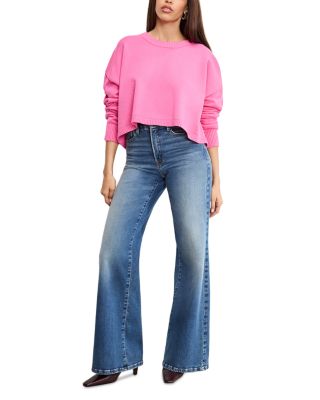 Cropped Crewneck Sweatshirt