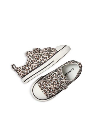 Girls' Chuck Taylor All Star 2V Leopard Sneakers - Toddler, Little Kid