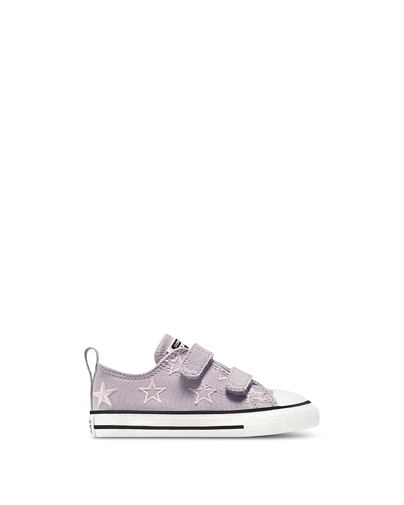 Converse Girls' Chuck Taylor All Star Starry Easy On Sneakers - Toddler, Big Kid In Gray