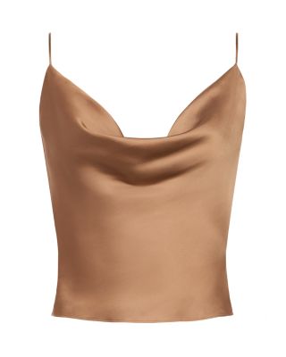 Calista Silk Cowl Neck Camisole