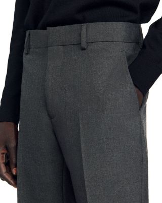 Classic Fit Wool Suit Trousers