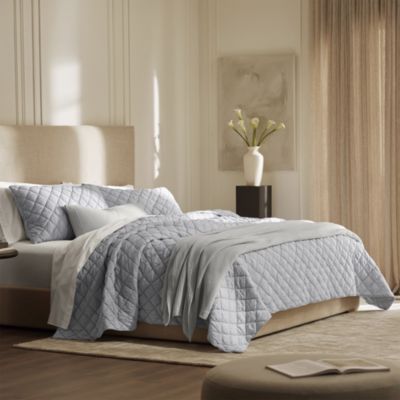 Signature Hand Stitched Cloud Comforter Set, Full/Queen