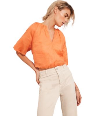  Women's Puff Sleeve Top
