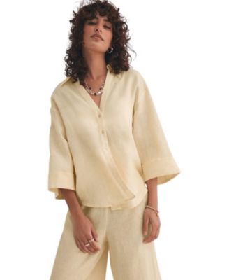  Women's Linen Resort Shirt
