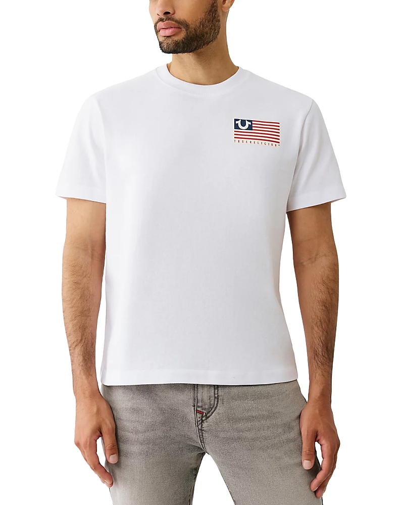True Religion Horseshoe Flag Tee