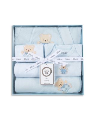 Boys' Cute Bear Six Piece Gift Box Set - Baby
