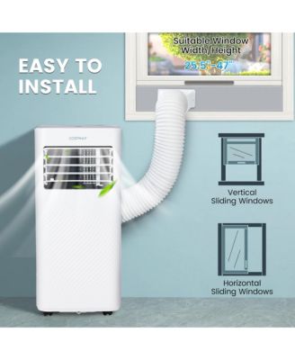  10000 BTU Portable Air Conditioner 4-in-1 AC with Cool Fan Humidifier Sleep Mode