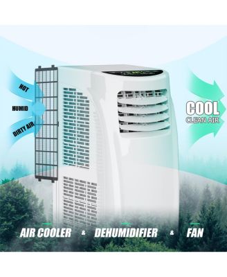  8,000BTU Portable Air Conditioner & Dehumidifier Function Remote