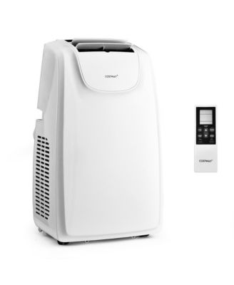  11,500 BTU Dual Hose Portable Air Conditioner 3-in-1 AC Unit with Remote Control