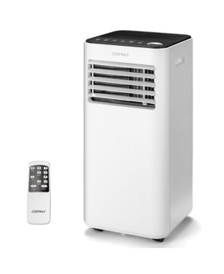  8000 BTU Portable Air Conditioner 3-in-1 Air Cooler with Fan Dehum Sleep Mode
