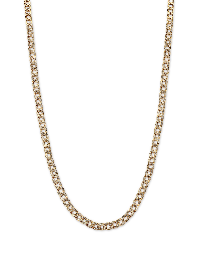 Bloomingdale's Fine Collection Luxe Collection Diamond Chain Necklace In 14k Yellow Gold, 3.30 Tcw In Gold