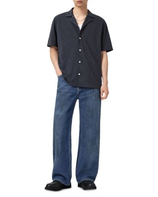 Lenny Regular Fit Jeans in Washed Black