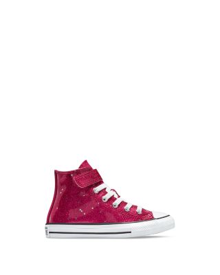 Girls' Chuck Taylor All Star Glitter Easy On Sport Sneakers - Toddler, Little Kid